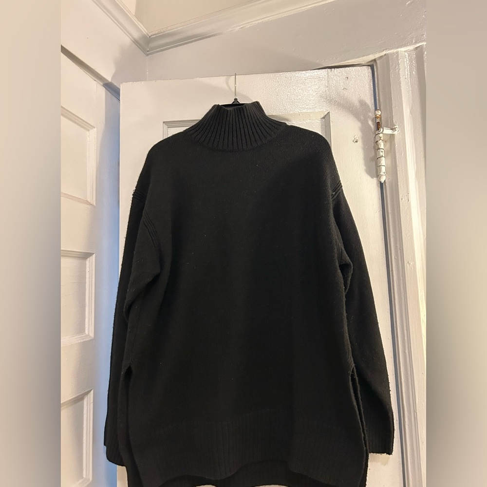 H&M Black Turtleneck Sweater